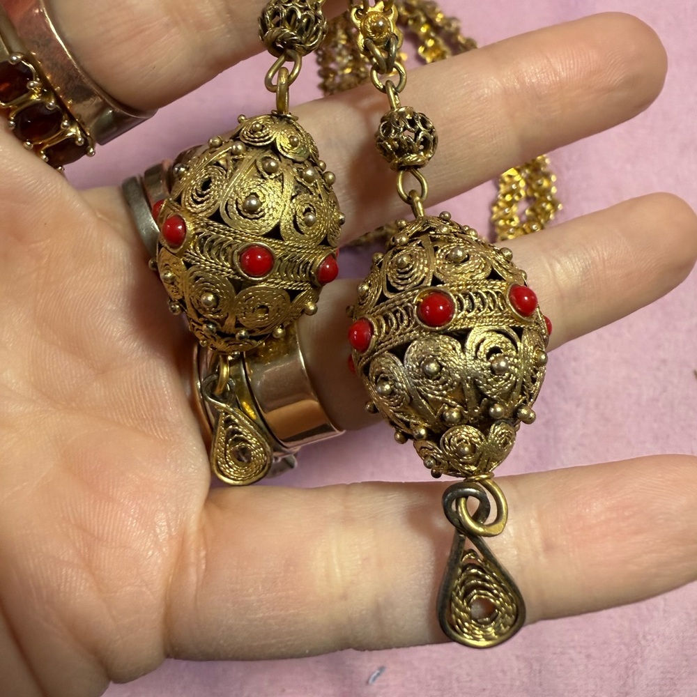 Antique Lariat Necklace